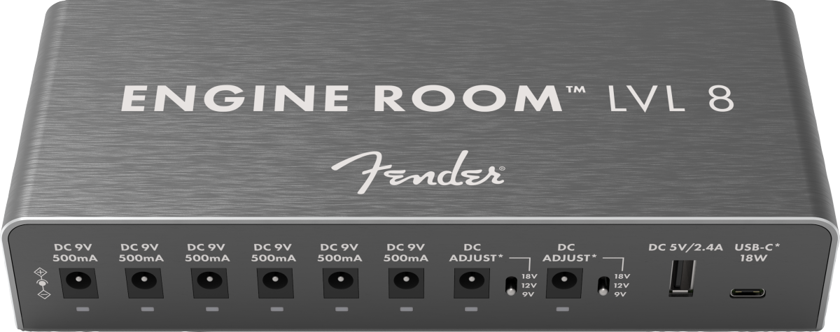 Fender Engine Room LVL8 Pedal Power Supply | Better Music Fender Engine Room LVL8 Pedal Power Supply | Better Music
