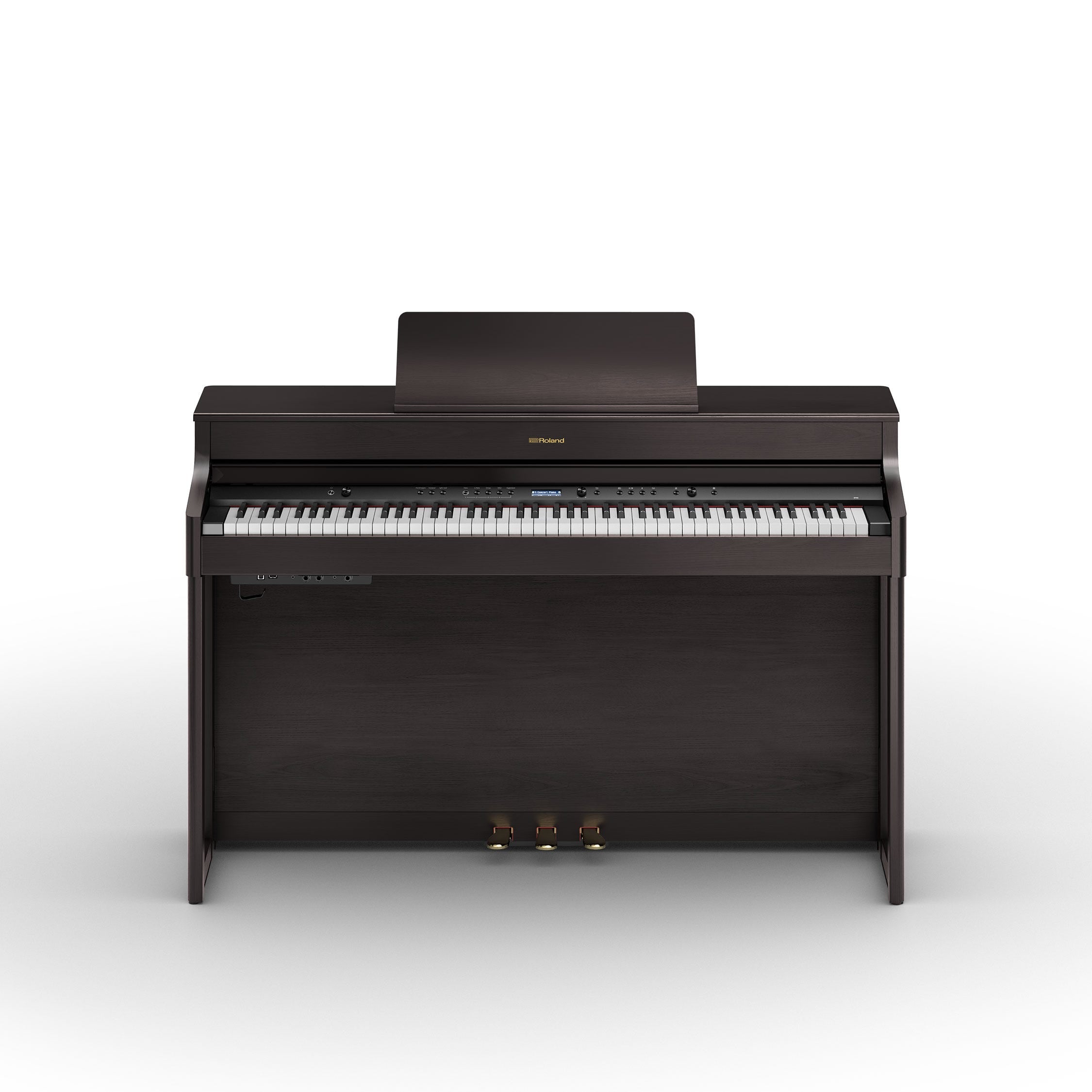 Roland HP702 SuperNatural Digital Piano w/matching bench - Dark Rosewo