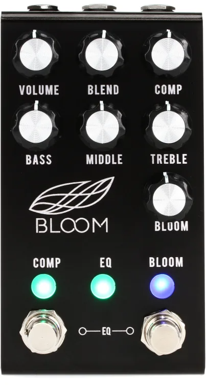 Jackson Audio BLOOM V2 BLACK Comp / EQ / Boost Pedal | Better Music