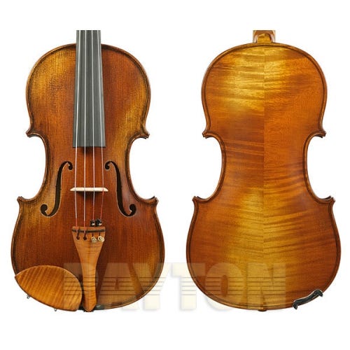 Gliga Vasile 4/4 Pro Genova Violin (Violin Only) | Better Music