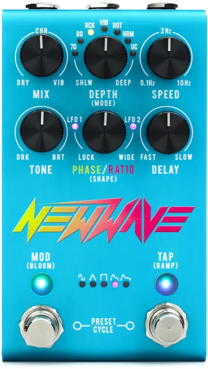 Jackson Audio NEW WAVE Analog Chorus / Vibrato Pedal | Better Music