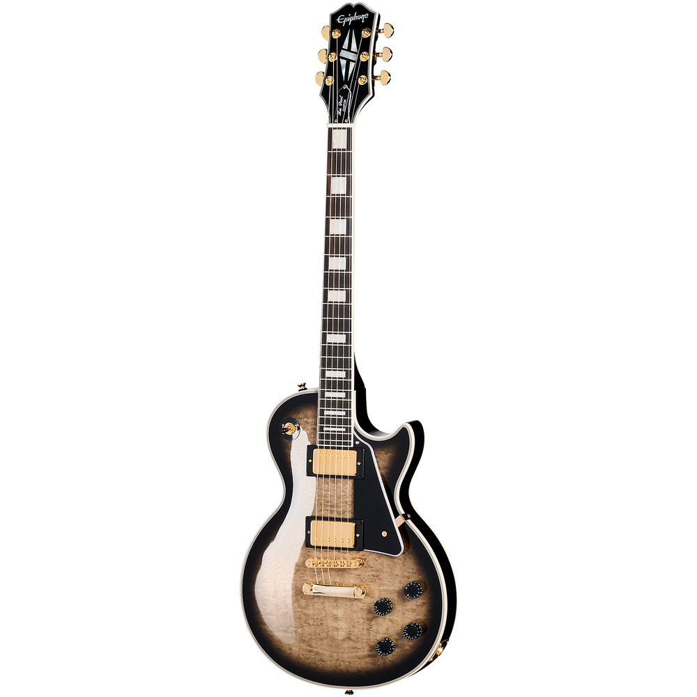 Epiphone Les Paul Custom Quilt w/Gigbag - Cobra Burst | Better Music