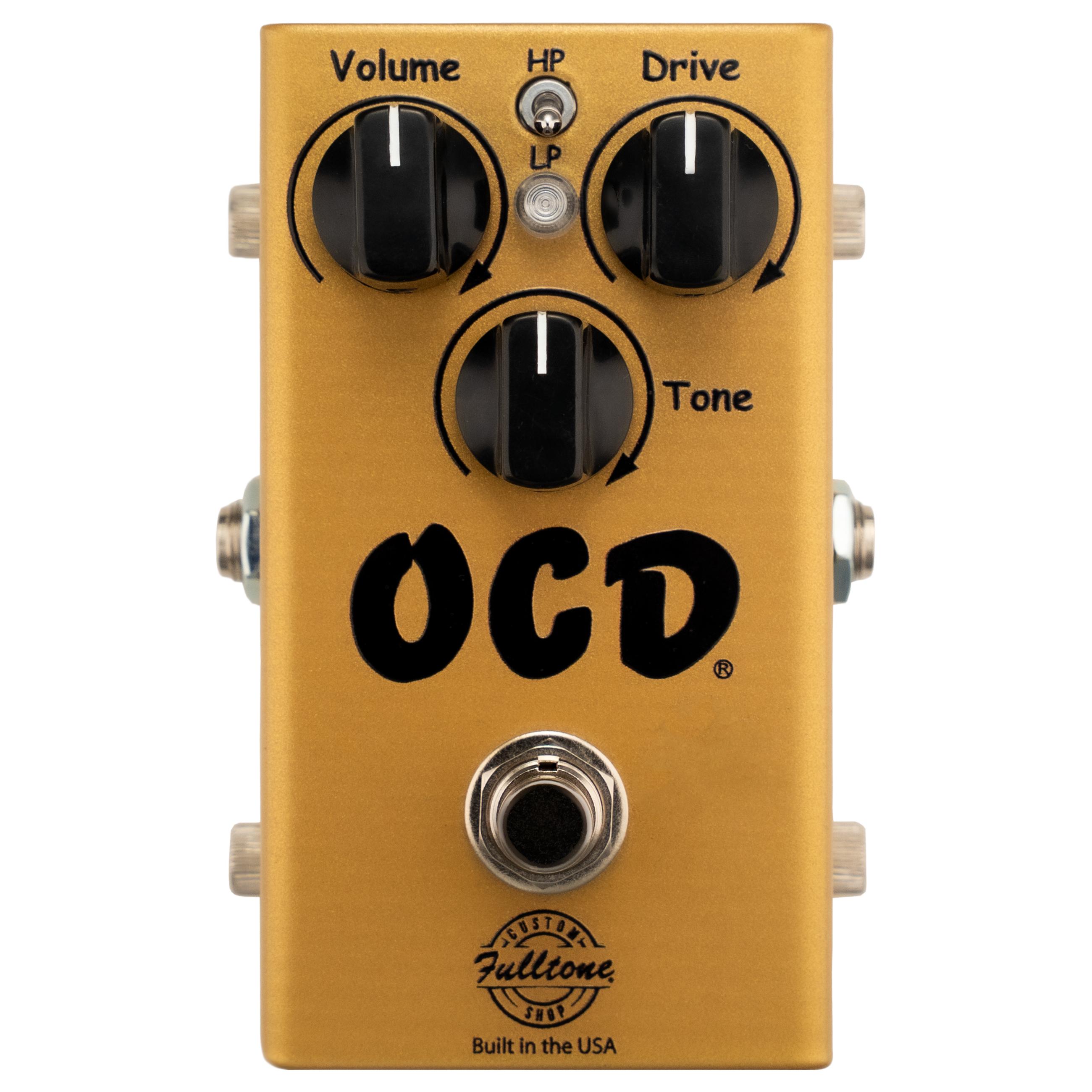Fulltone OCD V2 Limited Edition Overdrive / Distortion Pedal - Gold