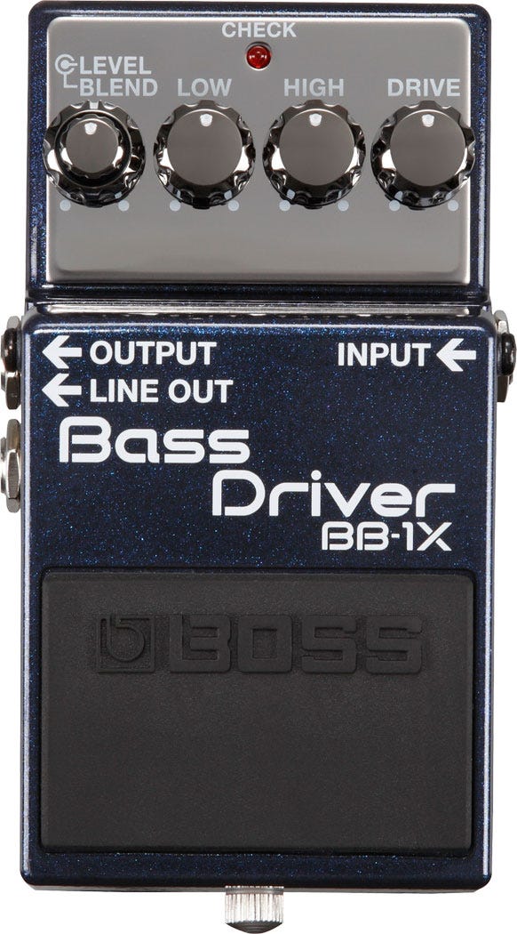 Boss BB-1X Bass Driver Pedal (BB1X) | Better Music