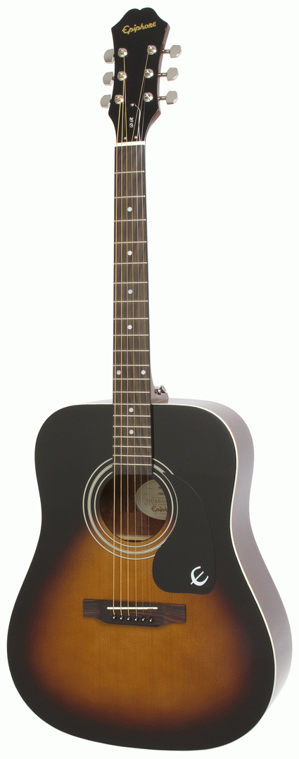 ギター Epiphone DR-100S/VSS Epiphone DR-100 Acoustic Guitar - Sunburst | Better Music