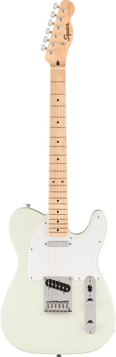 Squier FSR Sonic Telecaster - Maple Fingerboard - White Pickguard - Ar