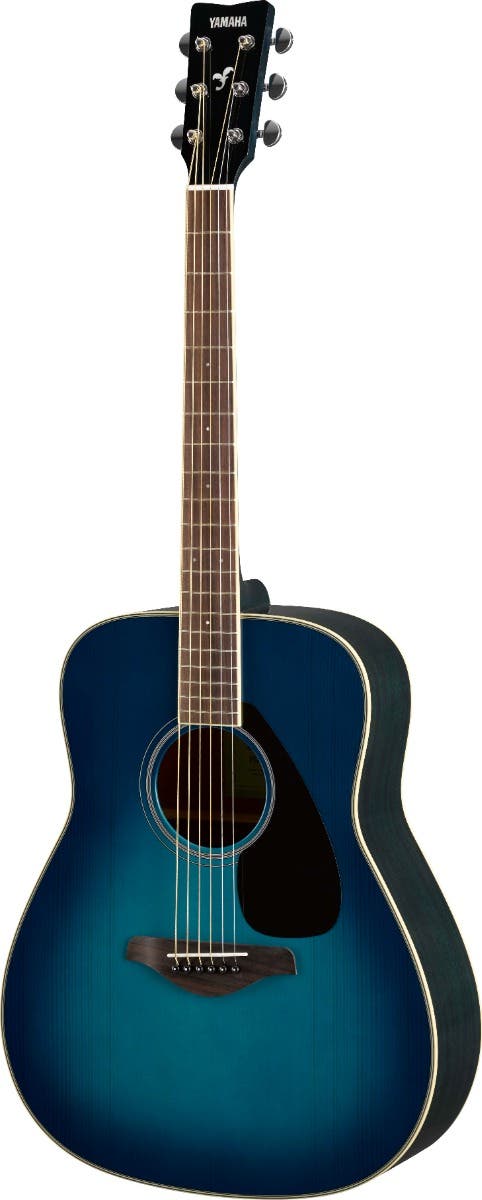 YAMAHA アコギ　FG820 Yamaha FG820 Acoustic Guitar - Sunset Blue | Better Music
