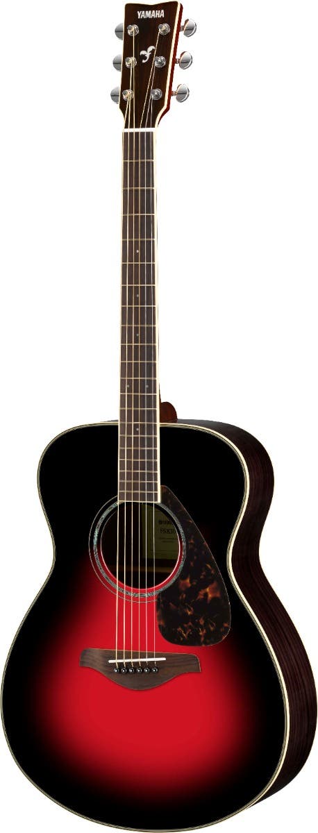 Yamaha FS830DSR Acoustic Guitar - Dusk Sun Red | Better Music