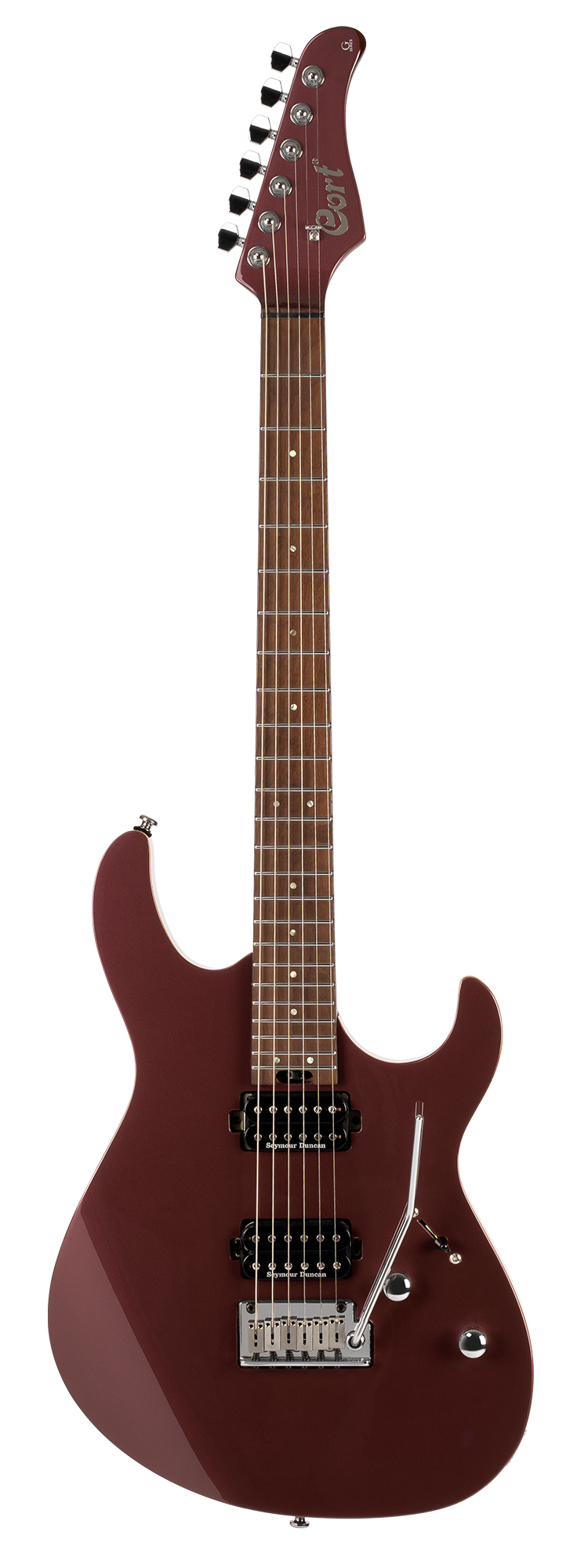 Cort G300 Pro / Seymour Duncan ステンレスフレット Cort G300 PRO Electric Guitar - Vivid Burgundy | Better Music
