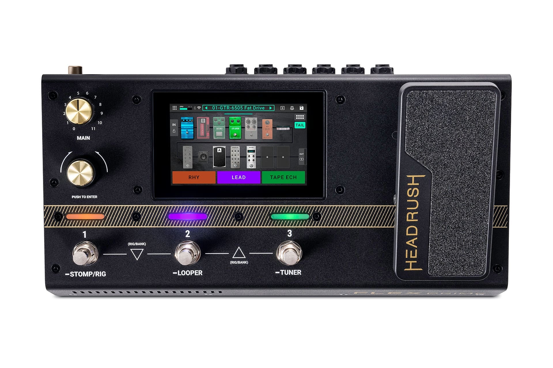 ギター HEAD RUSH FLEX PRIME Headrush FLEX PRIME Compact MultiFX w/Touchscreen | Better Music
