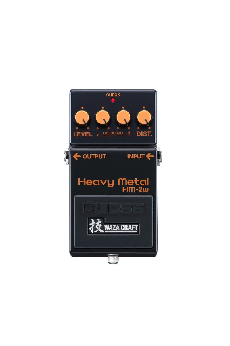 boss death metal pedal Boss HM-2W Waza Craft Heavy Metal Distortion Pedal (HM2W)