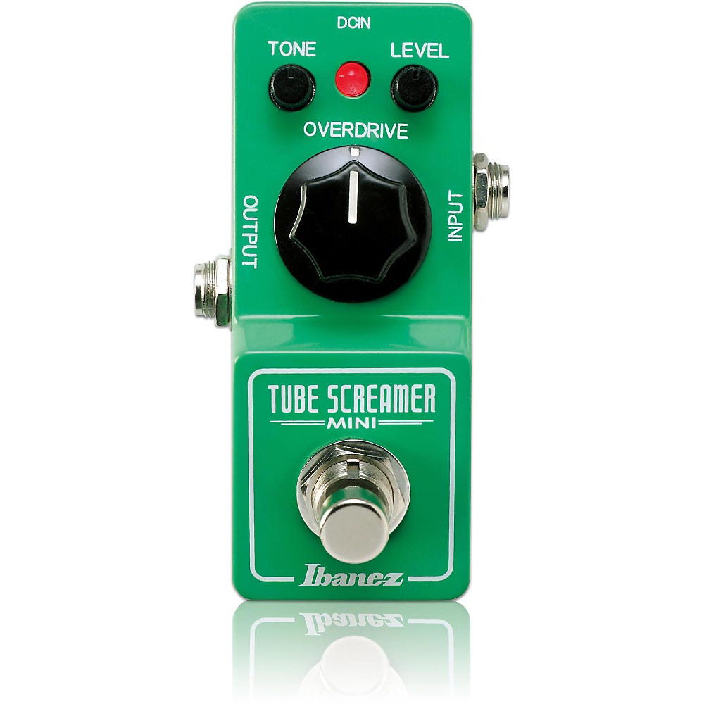 Ibanez TSMINI Tube Screamer Mini Overdrive Pedal (TS-MINI