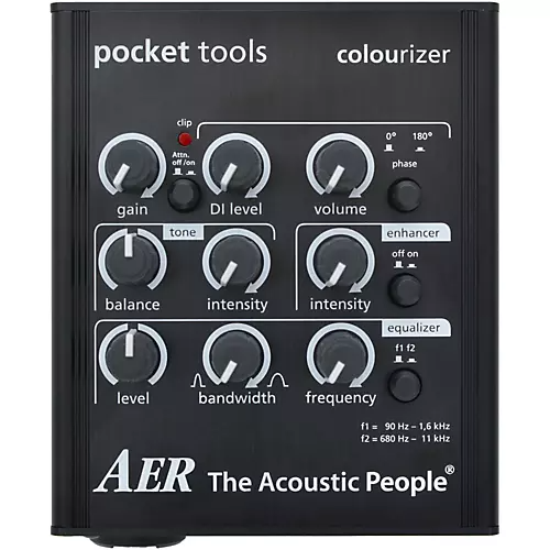 AER Colourizer-2 Preamp/DI Pocket Tool | Better Music