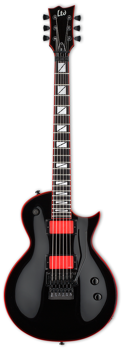 ESP LTD GH-600 Gary Holt Electric Guitar w/Case - Black | Better Music