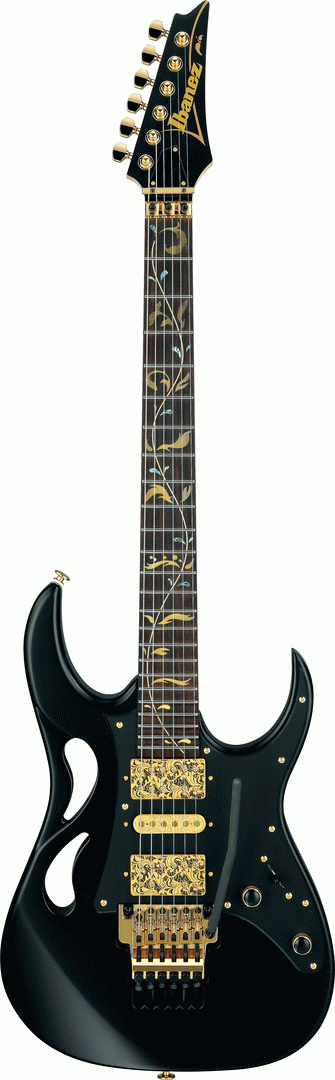 Ibanez PIA3761 XB Steve Vai Signature Model Guitar w/Case - Onyx