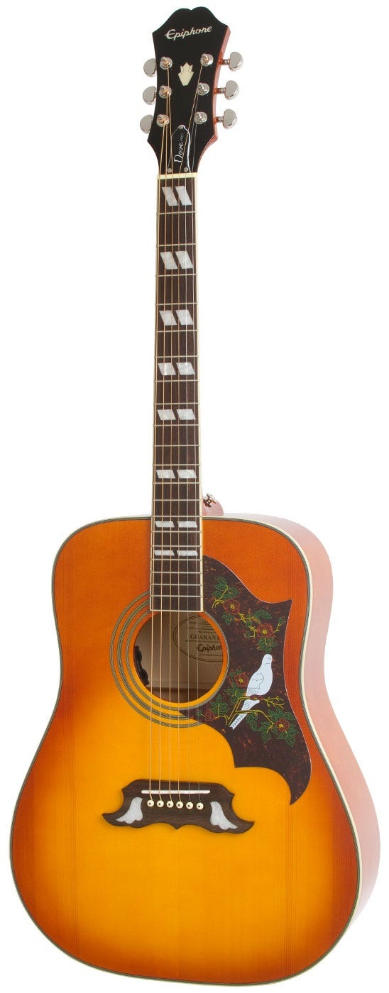 Epiphone Dove PRO Acoustic/Electric Guitar | Better Music