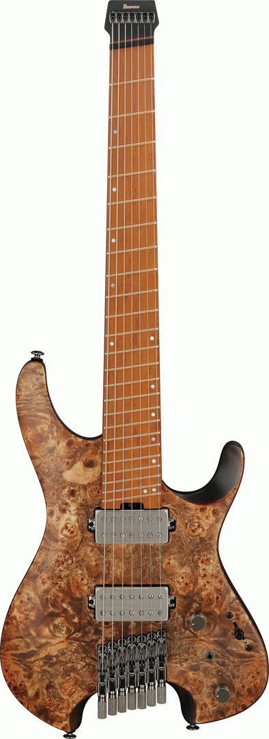 Ibanez Q-Series QX527PB Premium 7-String Guitar w/Bag - Antique Brown