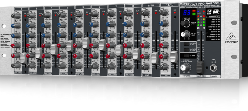 Behringer Eurorack PRO RX1202FX Rack Mixer | Better Music