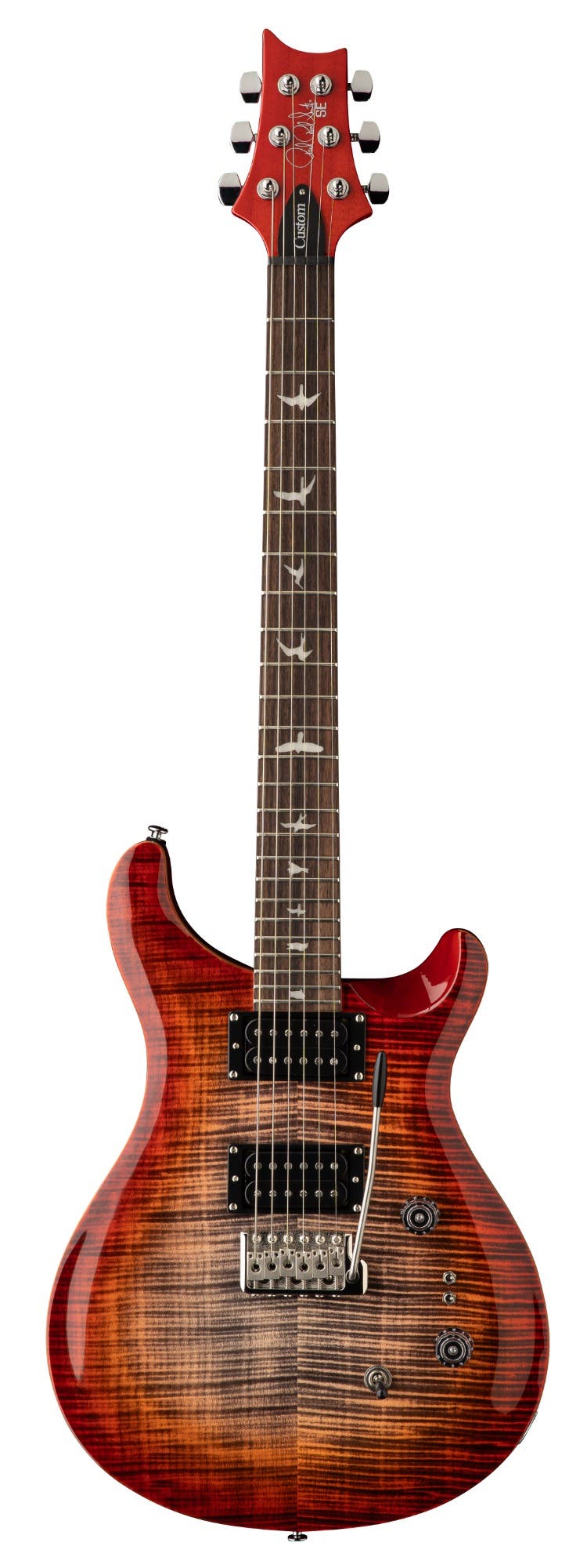 【10163】 Paul Reed Smith PRS SE CUSTOM 24 Paul Reed Smith (PRS) SE Custom 24 08 - Charcoal Cherry Burst
