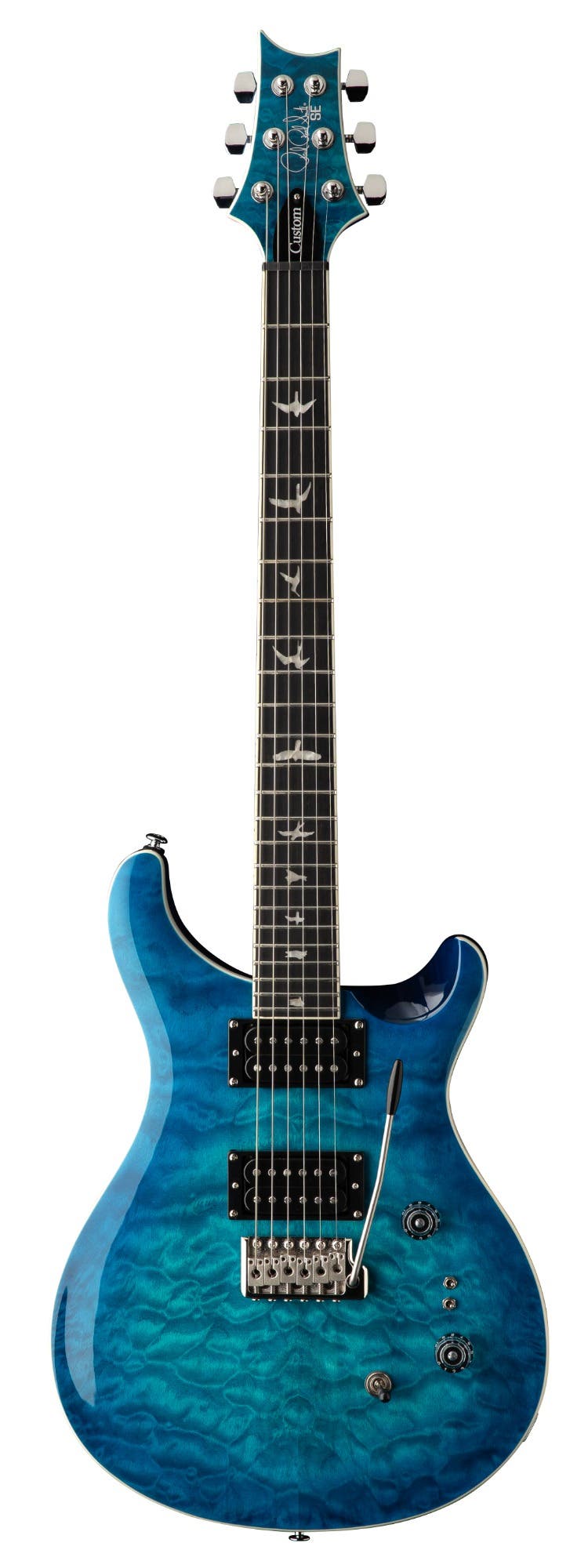 Paul Reed Smith (PRS) SE Custom 24 08 Quilt - Lake Blue | Better Music