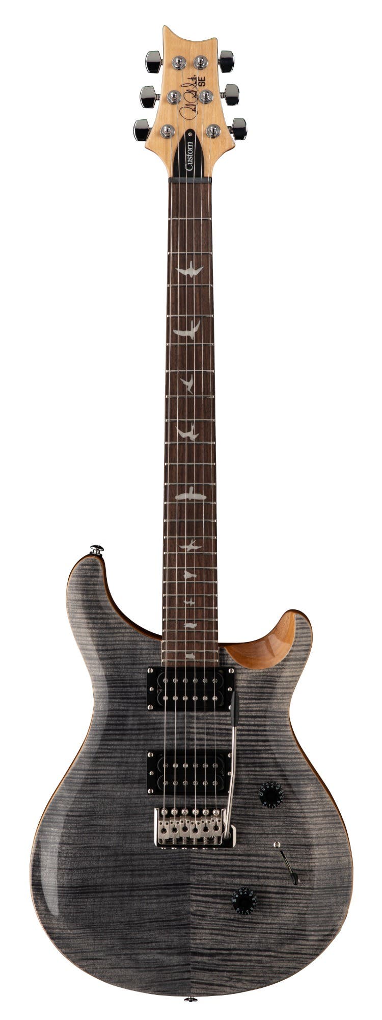 ギター PRS SE Custom24 charcoal Paul Reed Smith (PRS) SE Custom 24 Electric Guitar - Charcoal