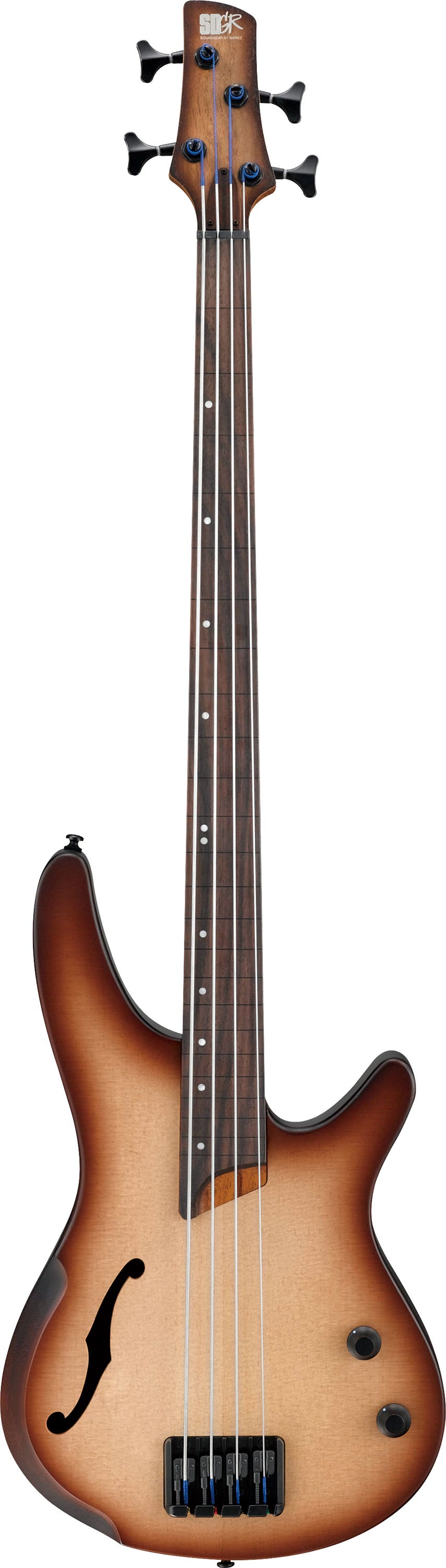 Ibanez SRH500F Fretless 4-String Electric Bass - Natural Browned Burst