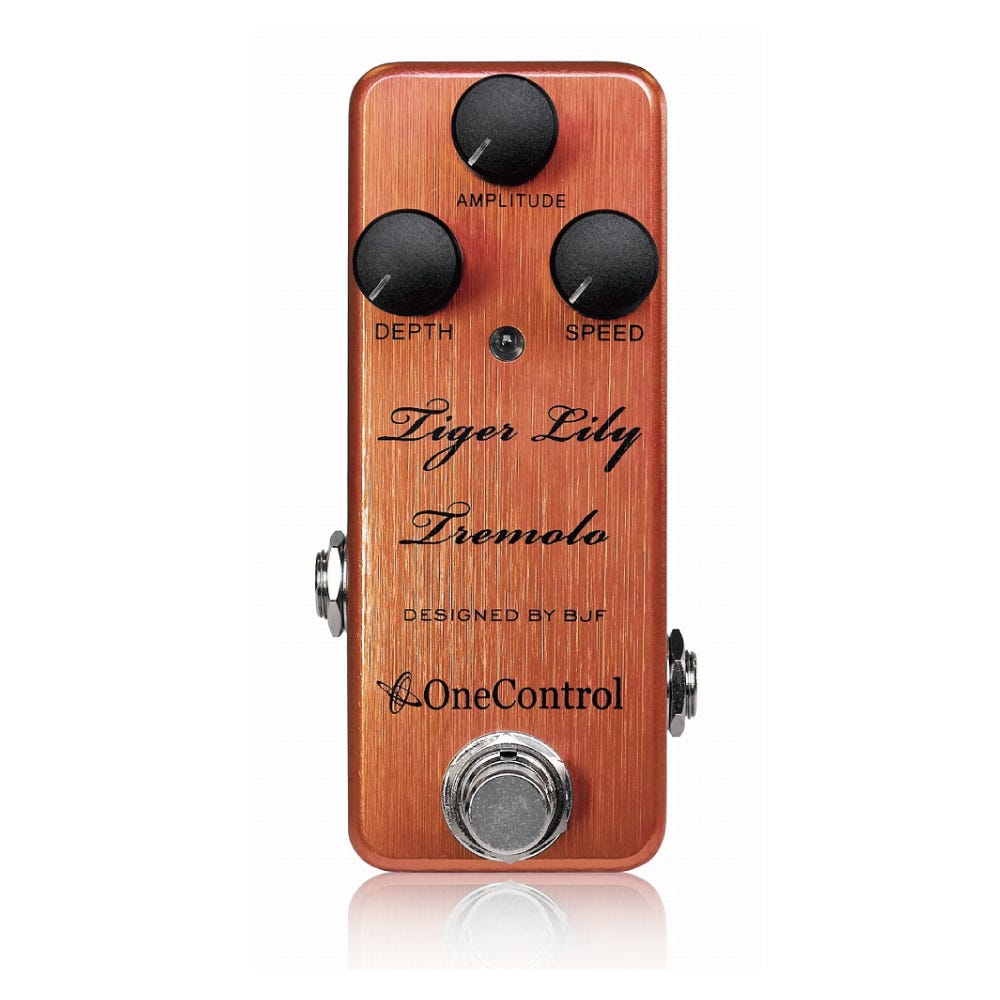 One Control BJF Tiger Lily Tremolo Pedal | Better Music