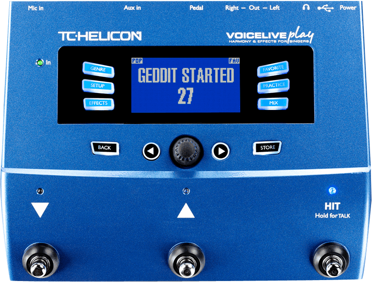 TC Helicon VoiceLive PLAY Vocal Effects/Harmony Processor | Better