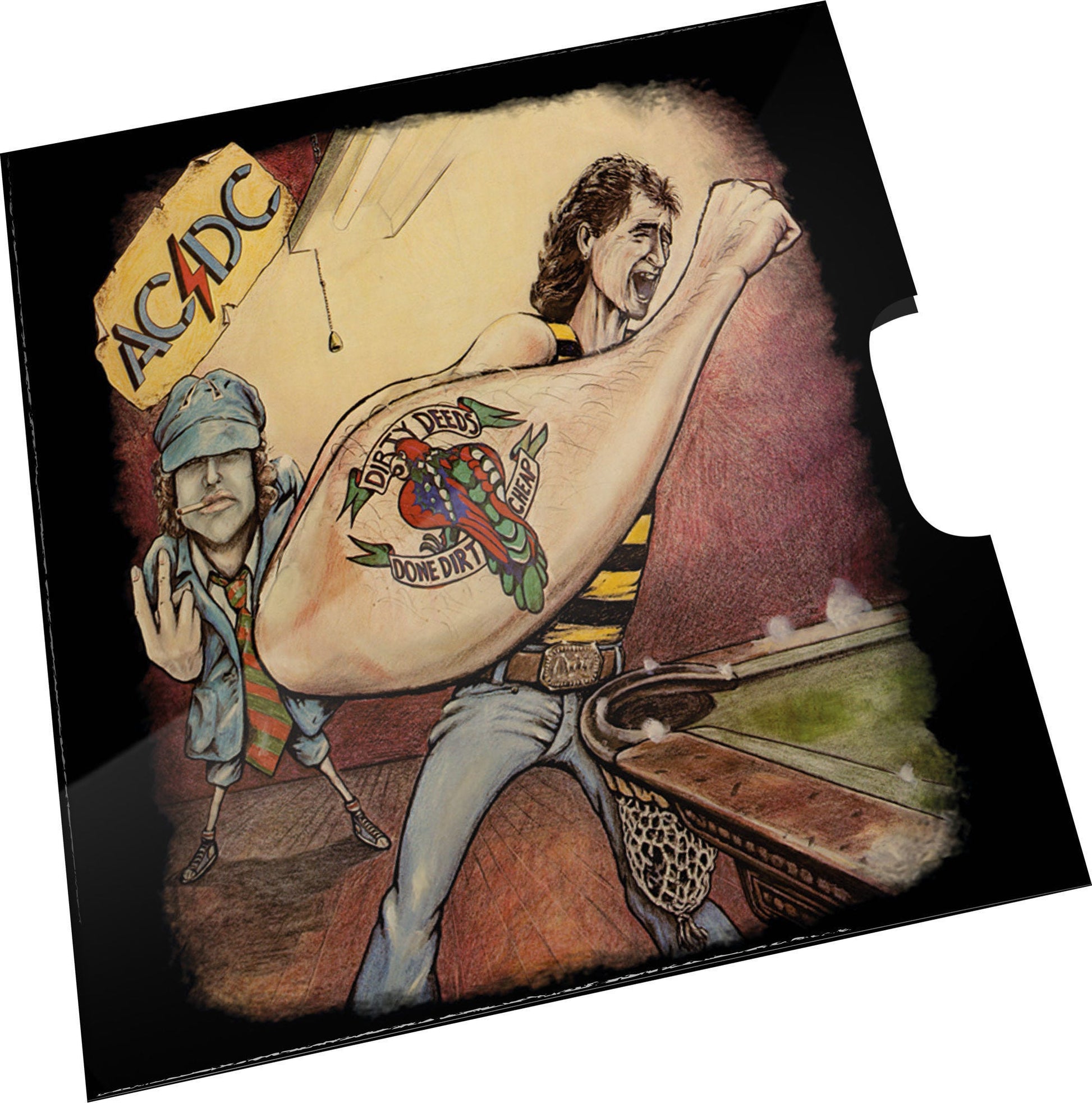 Royal Aust. Mint AC/DC 20c Uncirculated Coin - Dirty Deeds Done Dirt Cheap