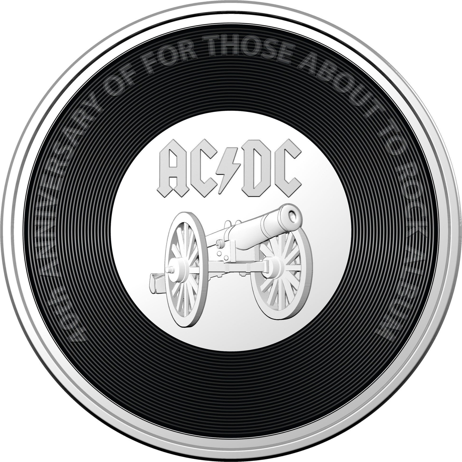 Royal Aust. Mint AC/DC 20c Uncirculated Coin - For Those About to Rock We Salute You