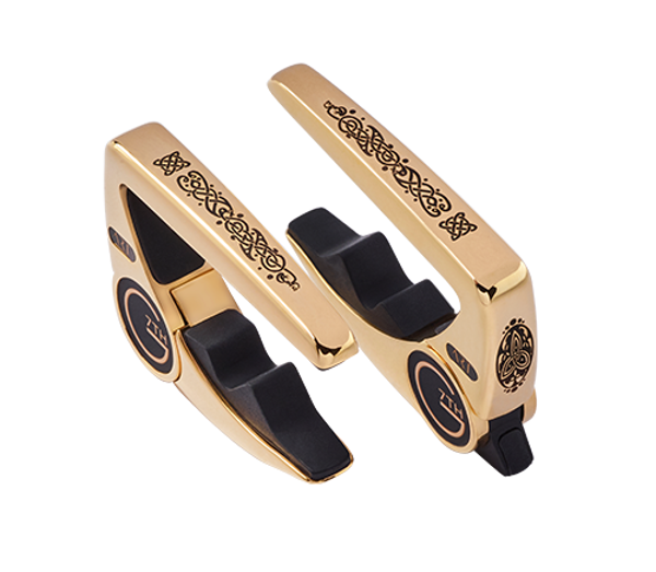 G7th Performance 3 Capo - 18kt Gold Plate Celtic Special Edition