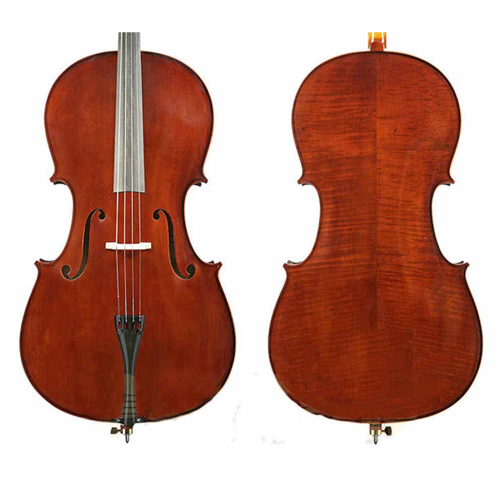 Enrico 4/4 Student Extra Cello Outfit - Includes Set Up