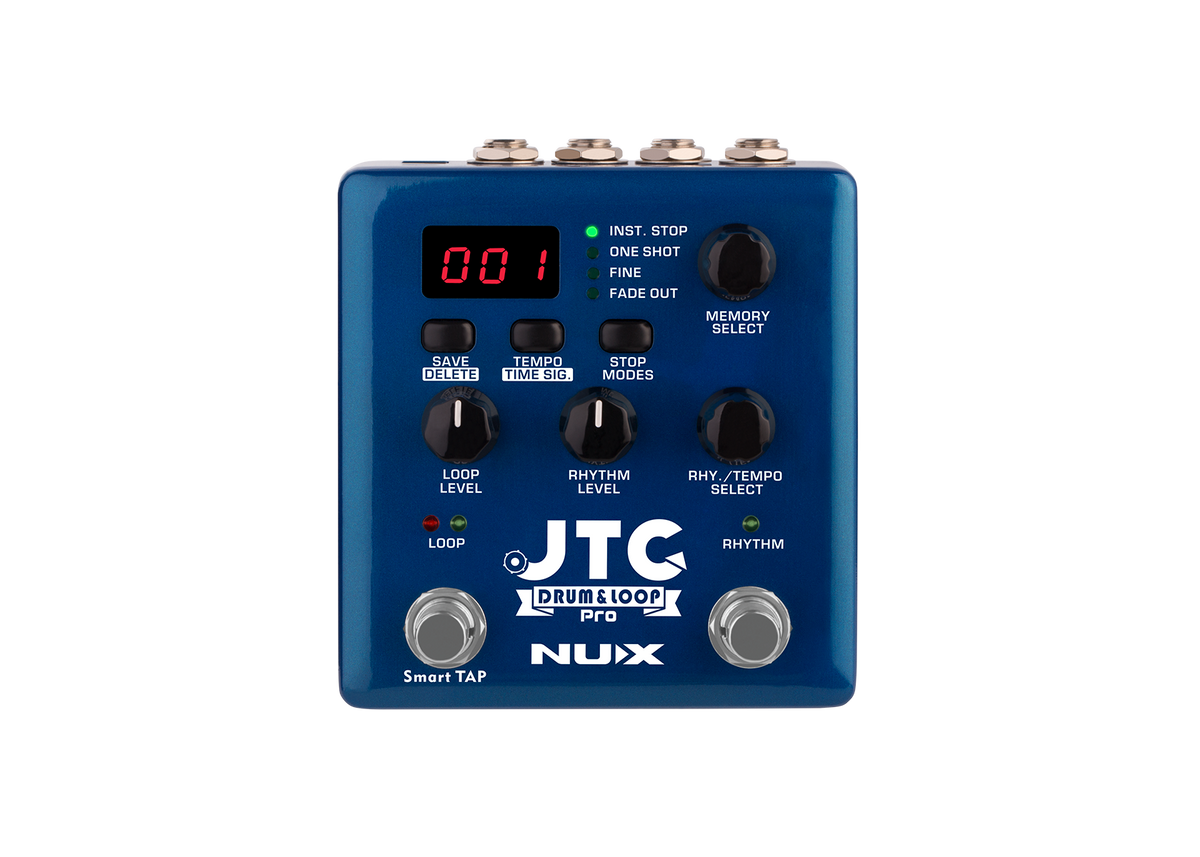 NUX NDL-5 JTC Drum & Loop PRO Dual Switch Looper Pedal