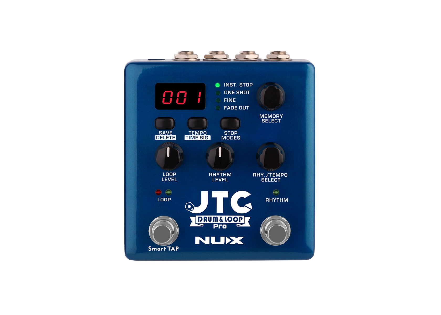 NUX NDL-5 JTC Drum & Loop PRO Dual Switch Looper Pedal