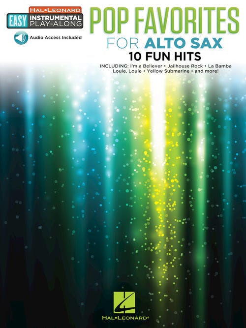 Pop Favourites for Alto Sax / Book/On Line Access (HAL LEONARD)