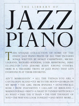 LIBRARY OF JAZZ PIANO  /  (AMSCO)