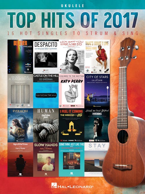 Top Hits of 2017 Ukulele / VARIOUS (Hal Leonard)