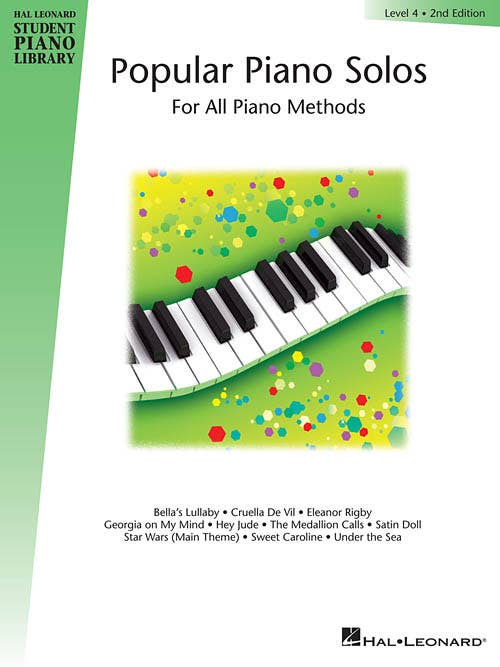 hlspl popular piano solos  4 /  (HAL LEONARD)
