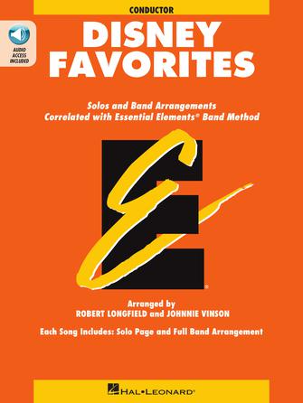 ESSENTIAL ELEMENTS DISNEY FAVOURITES CONDUCTORS BK/OLA EE