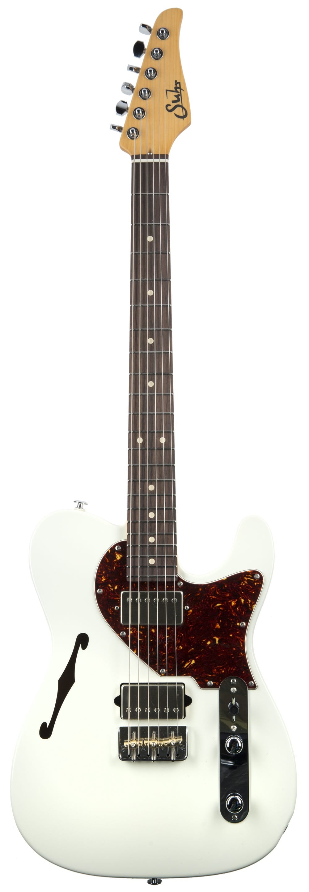 Suhr Alt T Thinline Electric Guitar - Olympic White RW