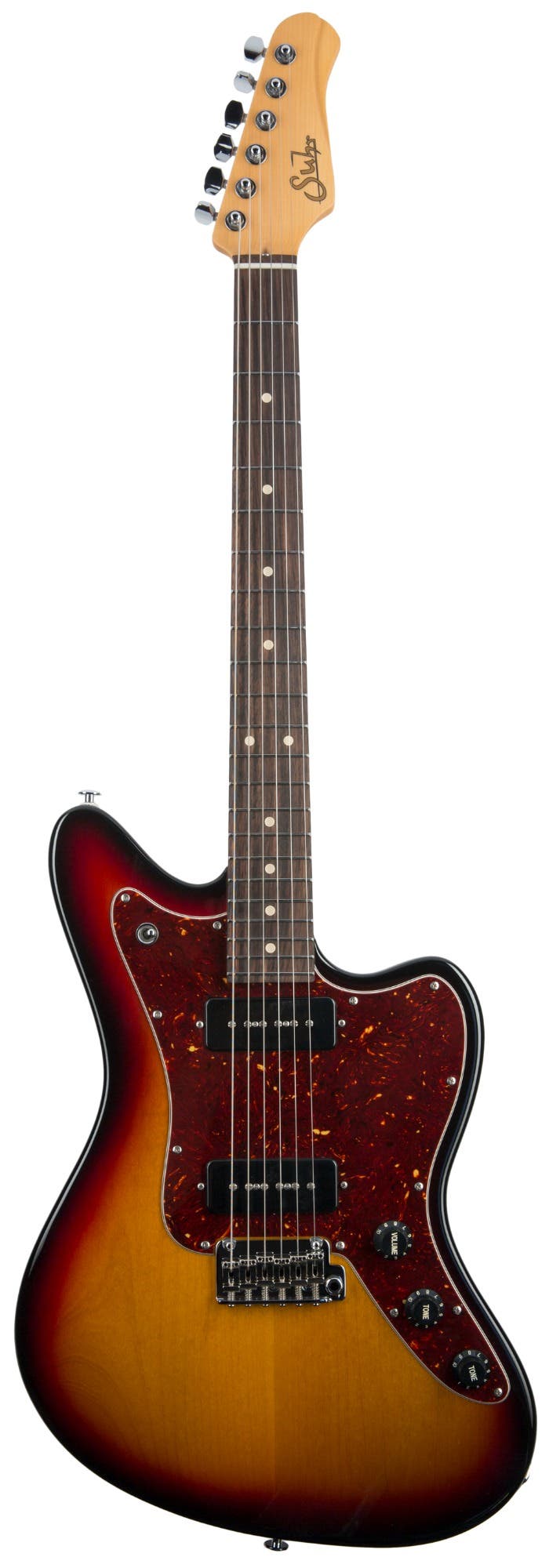 Suhr Classic JM Pro Electric Guitar - 3 Tone Sunburst (S-90 Pickups / 510 Tremolo)