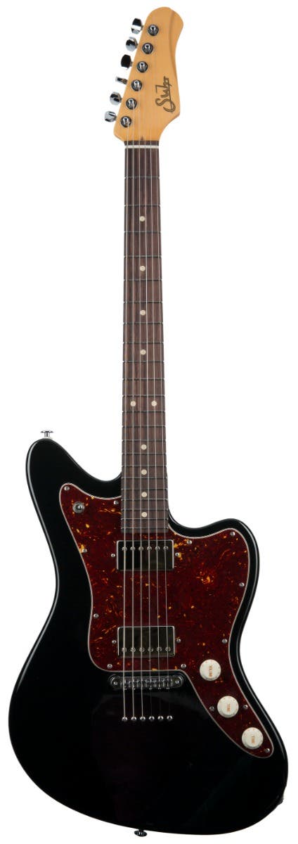 Suhr Classic JM Pro Electric Guitar - Black (SSV Humbuckers/Tunomatic Bridge)