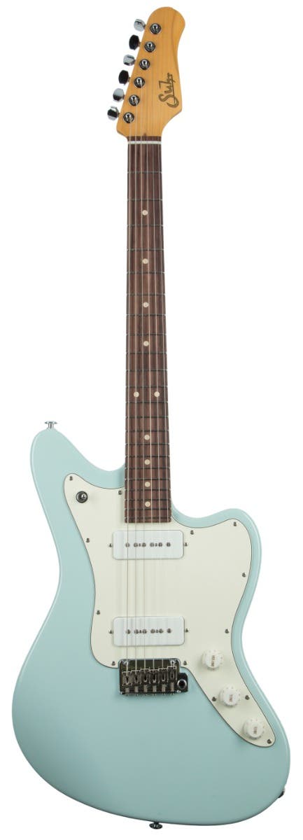 Suhr Classic JM Pro Electric Guitar - Sonic Blue RW (S-90 Pickups / 510 Tremolo)