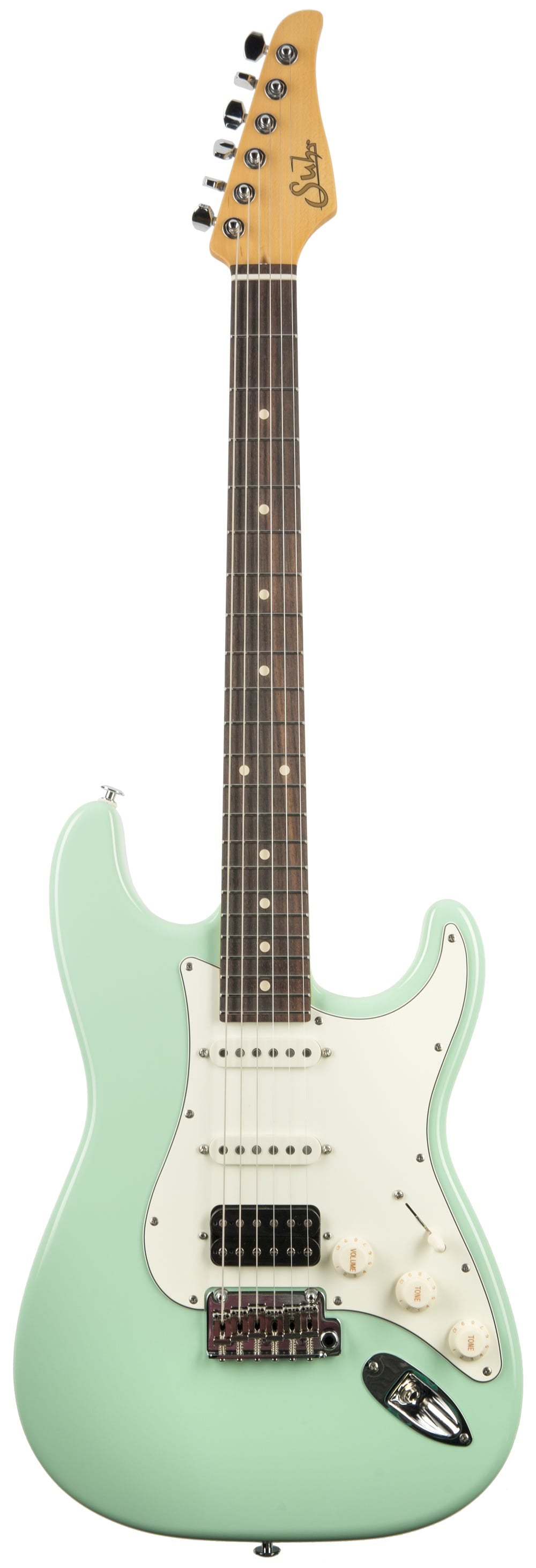 Suhr Classic S HSS Electric Guitar w/Case - Surf Green RW