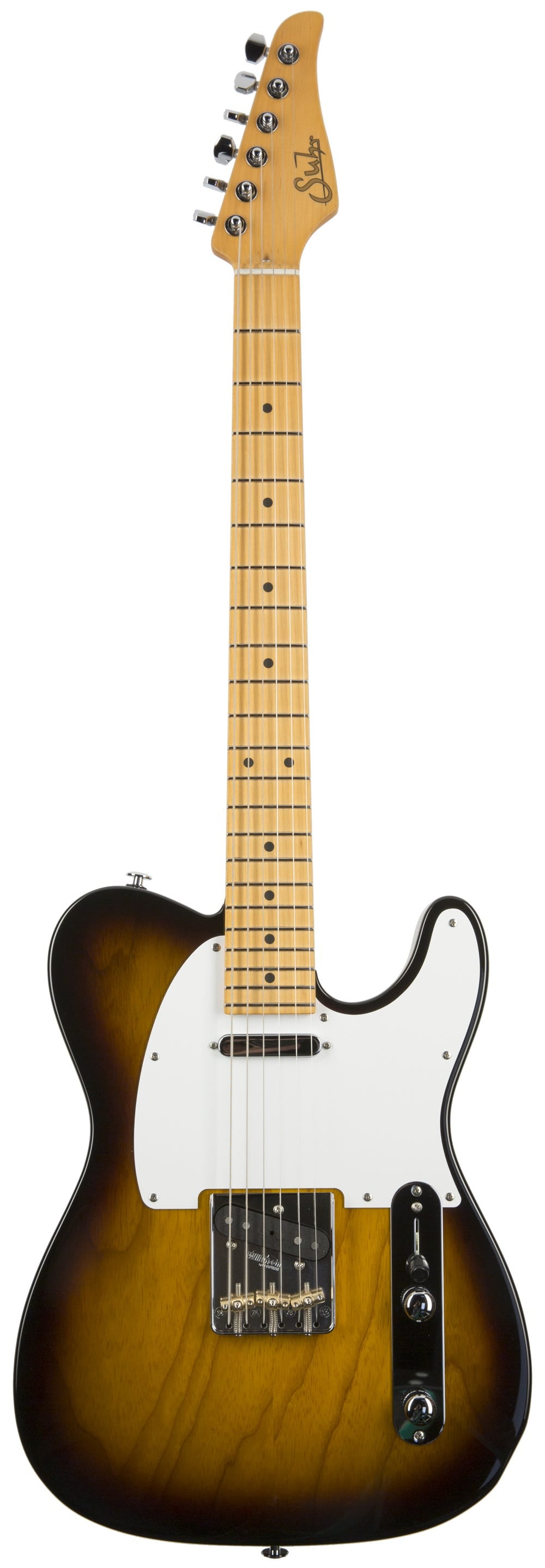 Suhr Classic T Electric Guitar w/Deluxe Gigbag - 2-Tone Tobacco Burst MN