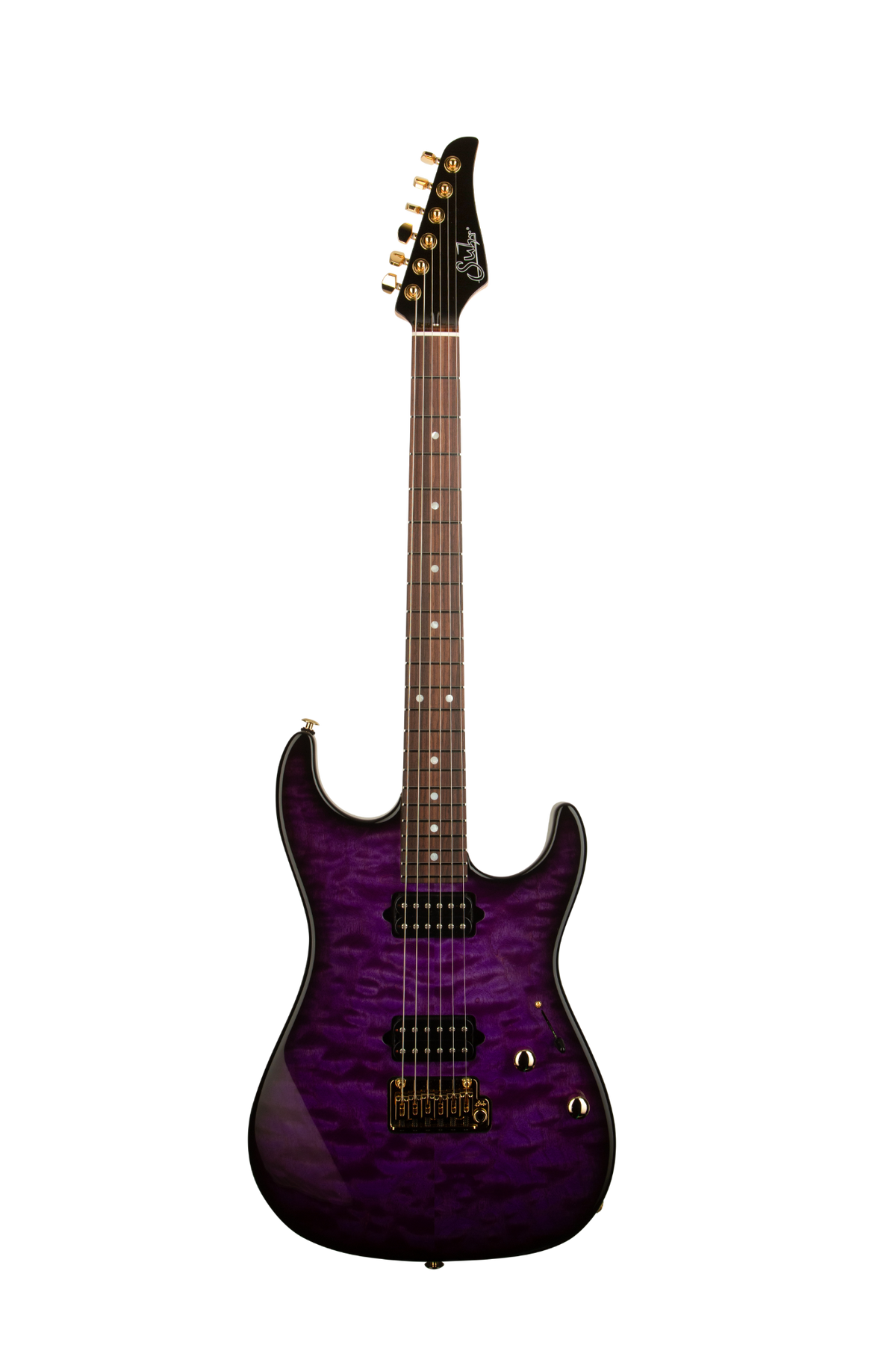 Suhr Standard Thin Burst LE HH - Trans Purple Quilt Maple (01-LTD-0060)