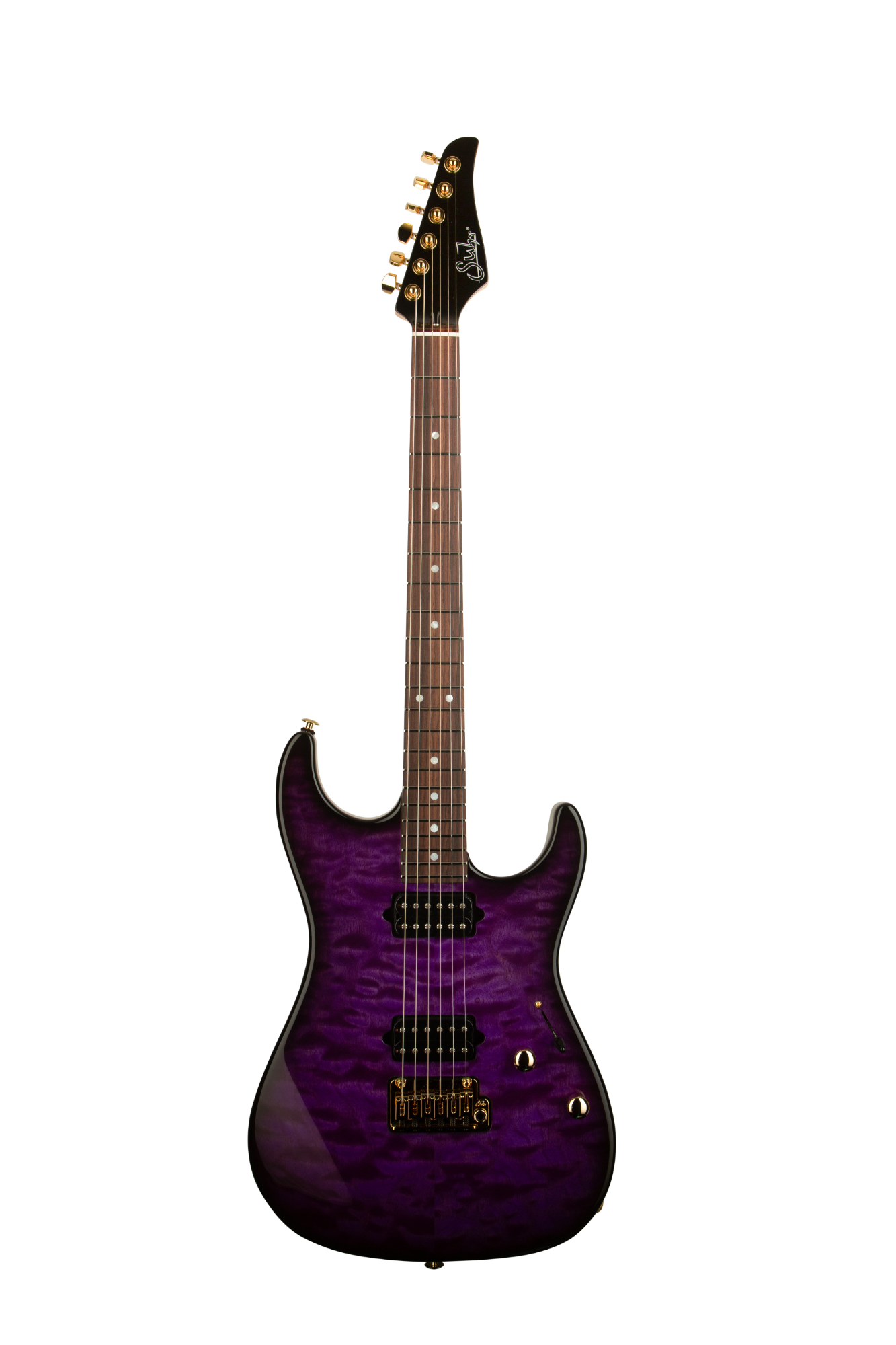 Suhr Standard Thin Burst LE HH - Trans Purple Quilt Maple (01-LTD-0060)