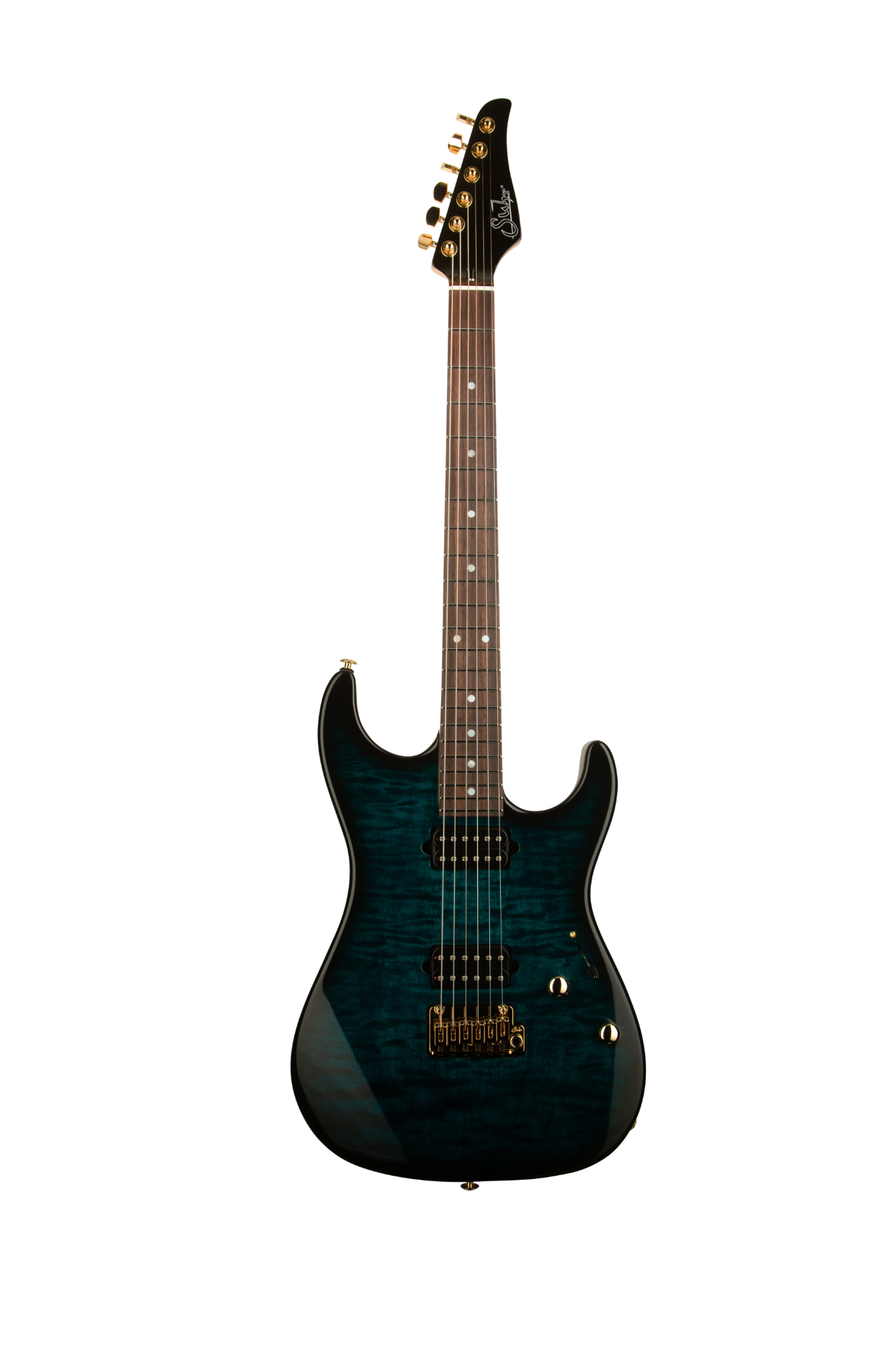 Suhr Standard Thin Burst LE - Trans Teal Quilt Maple (01-LTD-0062)