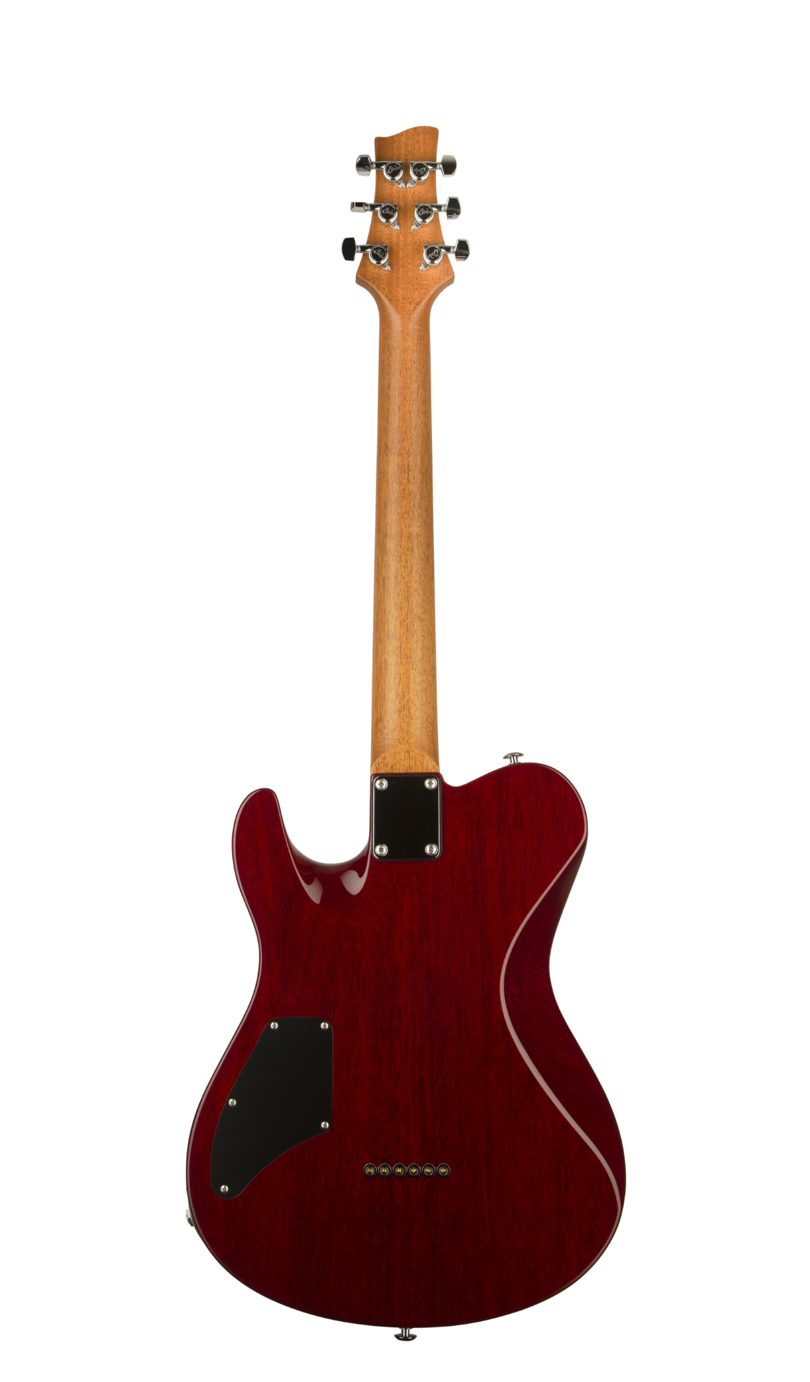 Suhr OSO Short Scale Electric Guitar - Mahogany - Trans Red RW - TP6