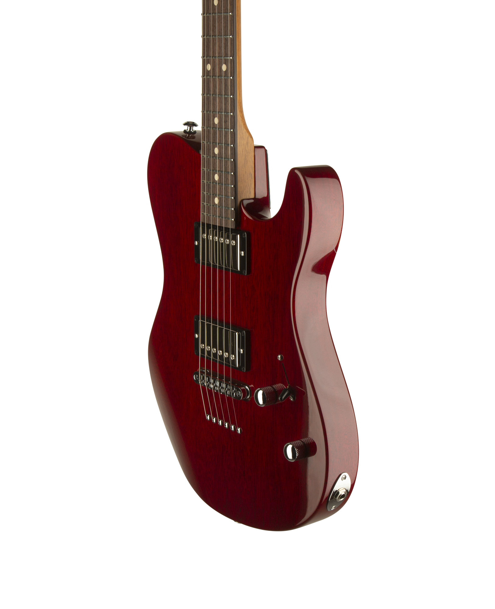 Suhr OSO Short Scale Electric Guitar - Mahogany - Trans Red RW - TP6